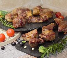 Шашлык из бараньей мякоти