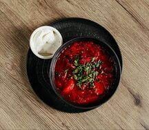 Борщ деревенский