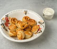Пельмени жареные