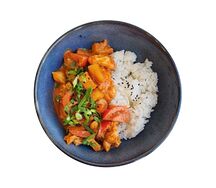 Желтое Карри с курицей