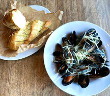 Мидии в Сливочном соусе