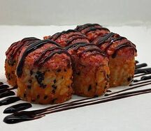 Запеченная калифа хотто с угрем