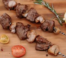 Баранья мякоть с курдюком