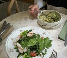Салат с индейкой