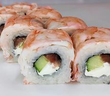 С имбирной креветкой