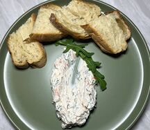 Пате из лосося с хрустящей чиабаттой