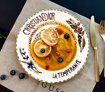 Сырники с соусом из манго