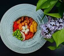 Поке с креветками