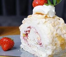 Меренговый рулет