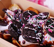 Гонконгская вафля с орео