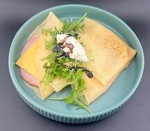 С ветчиной и сыром