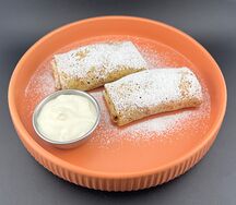 Блины с творогом