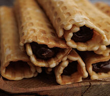 Трубочка с вареной сгущенкой