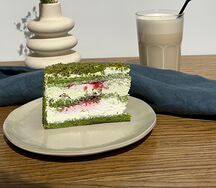 Торт Фисташка-Малина