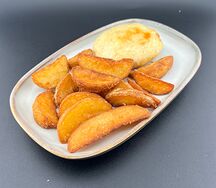 Куриная котлета с картофелем 