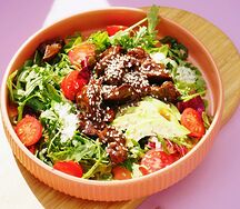 Тёплый с куриной печенью