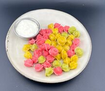 Пельмешки куриные со сметаной