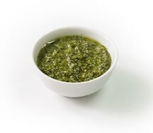 Песто собственного приготовления 