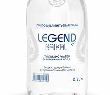 Вода Байкал с газом