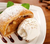 Яблочный штрудель