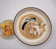 Крем-суп с белыми грибами