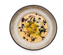 Крем-суп из лосося