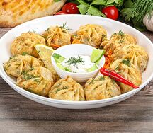 Манты жареные