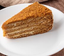 Торт Медовый (кусок)