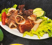 Жареная баранина