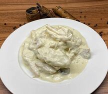 Куриная грудка в сливочном соусе