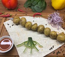 Картошка на мангале