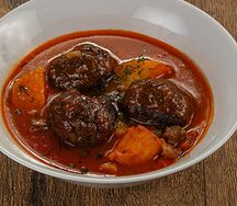 Мастава с фрикадельками