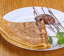 Блинчик с шоколадом