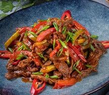 Аччик-гушт с говядиной