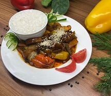 Гушт сай с курицей