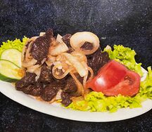 Жареная говядина