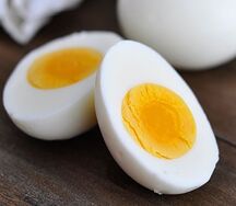 Вареное яйцо