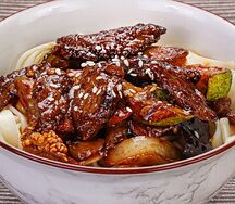 Удон с говядиной