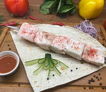 Шашлык из бараньего курдюка