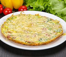 Омлет с сыром