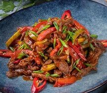 Аччик гушт с бараниной