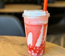 Bubble милк-шейк клубничный