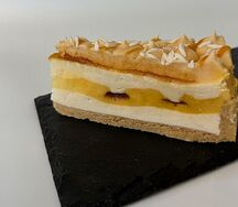 Чизкейк Манго-Маракуйя