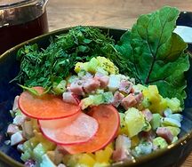 Окрошка на квасе