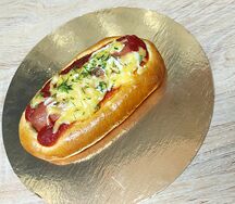 Лодочка с сосиской