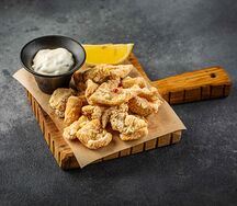 Кальмары с соусом тартар