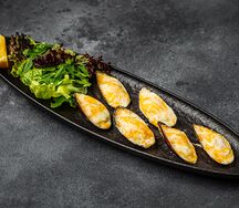 Запеченные мидии