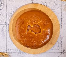 Пирог с красной рыбой