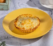 Киш с курицей и грибами