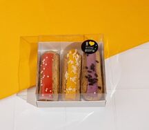 Набор фруктовых эклеров